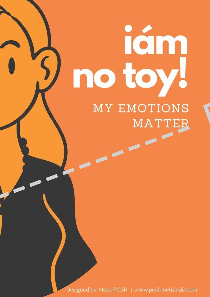 Prevention of sexual harassment posters - I am no toy